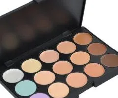 Professional 15-color palette (for contouring makeup) highlighter bronzer concealer corrector