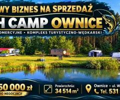 Готовый бизнес - Fisch Camp Ownice - коммерческое рыболовное хозяйство