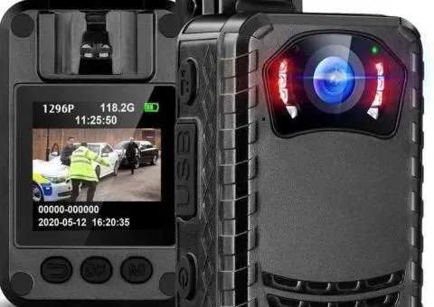 Качественная нагрудная камера Full HD 1296P BOBLOV N9 Портативная нательная камера - 1/3