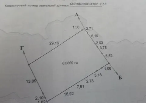 Продаж земельної ділянки, 6 сот., Шаровечка - 1/4