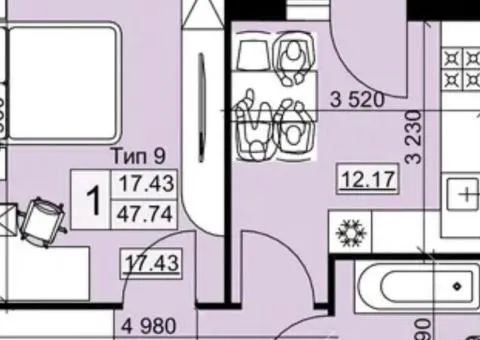 Продаж 1-кімнатної квартири, 48 м², Академічний, Вінниця - 8/8