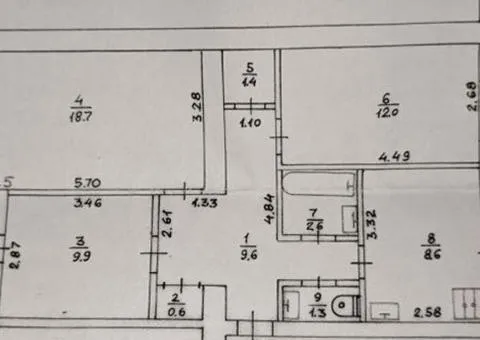 Продаж 3-кімнатної квартири, 66.8 м², Вишенька, Вінниця - 2/10