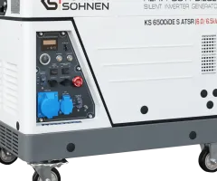Дизельный инверторный генератор в шумозащитном кожухе KS 6500iDE S ATSR