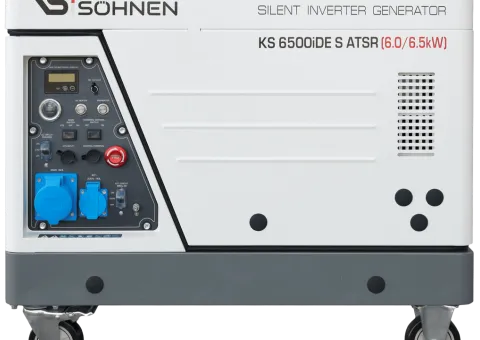 Дизельный инверторный генератор в шумозащитном кожухе KS 6500iDE S ATSR - 2/8