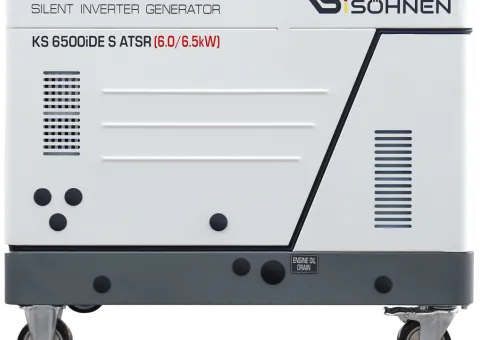Дизельный инверторный генератор в шумозащитном кожухе KS 6500iDE S ATSR - 6/8