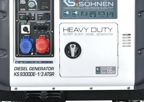 Дизельный генератор «Könner & Söhnen» KS 9300DE-1/3 ATSR (EURO V) - 1/8