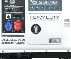 Дизельный генератор «Könner & Söhnen» KS 9300DE-1/3 ATSR (EURO V)