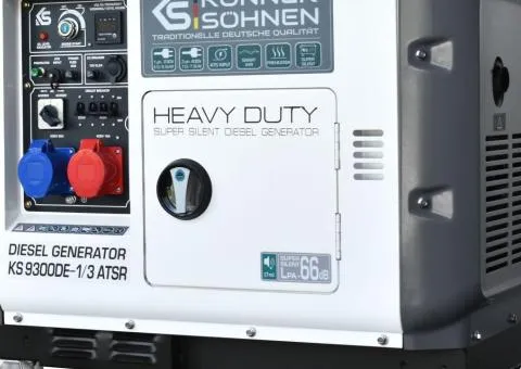 Дизельный генератор «Könner & Söhnen» KS 9300DE-1/3 ATSR (EURO V) - 2/8