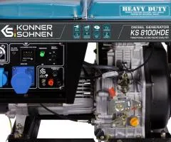 Дизельный генератор «Könner & Söhnen» KS 8100HDE (EURO V)