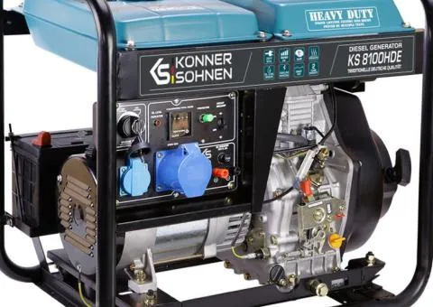 Дизельный генератор «Könner & Söhnen» KS 8100HDE (EURO V) - 2/8