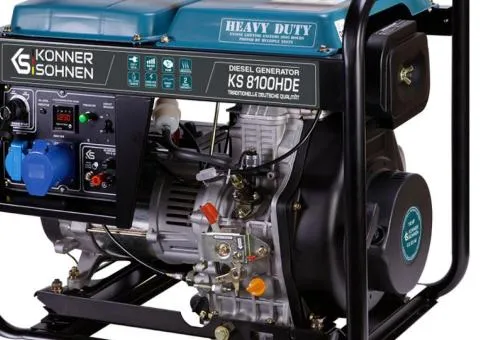 Дизельный генератор «Könner & Söhnen» KS 8100HDE (EURO V) - 3/8