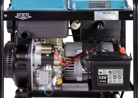 Дизельный генератор «Könner & Söhnen» KS 8100HDE (EURO V) - 4/8