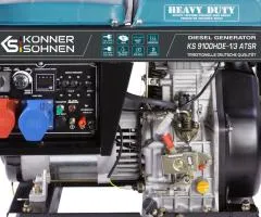 Дизельный генератор «Könner & Söhnen» KS 9100HDE-1/3 ATSR (EURO V)