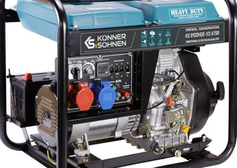 Дизельный генератор «Könner & Söhnen» KS 9100HDE-1/3 ATSR (EURO V) - 2/8