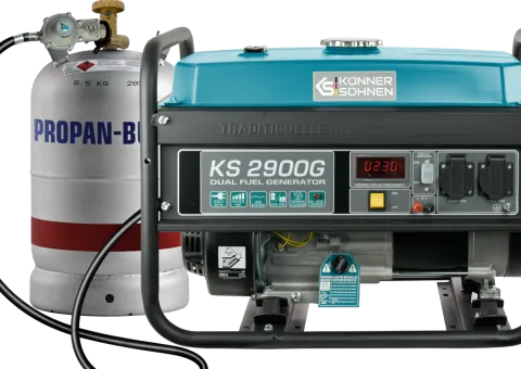 Гибридный газобензиновый генератор «Könner & Söhnen» KS 2900G - 2/8