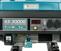 Гибридный (газобензиновый) генератор «Könner & Söhnen» KS 3000G