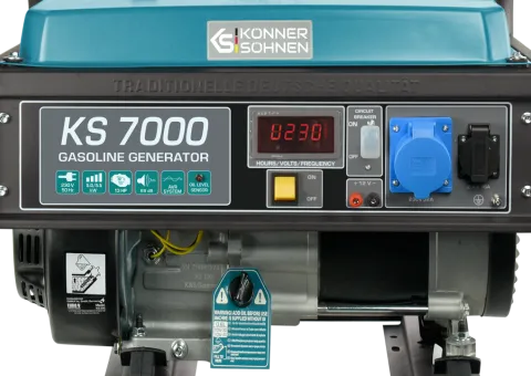 Бензиновый генератор «Könner & Söhnen» KS 7000 - 1/8