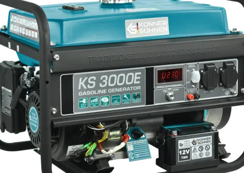 Бензиновый генератор «Könner & Söhnen» KS 3000E - 2/7