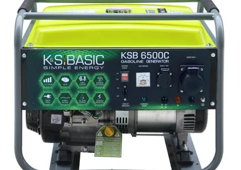 Бензиновый генератор «K&S BASIC» KSB 6500C - 1/6