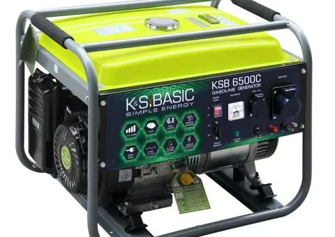 Бензиновый генератор «K&S BASIC» KSB 6500C - 2/6