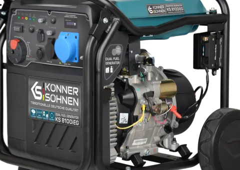 Инверторный газобензиновый генератор KS 8100iEG - 2/9