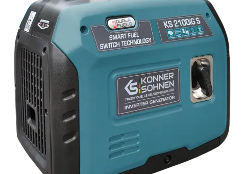 Инверторный газобензиновый генератор KS 2100iG S - 8/10