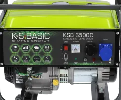 Бензиновый генератор «K&S BASIC» KSB 6500C