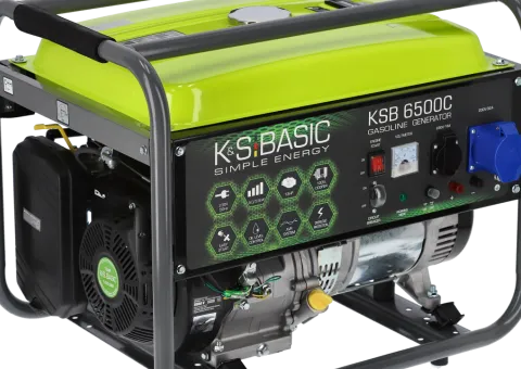 Бензиновий генератор «K&S BASIC» KSB 6500C - 2/7