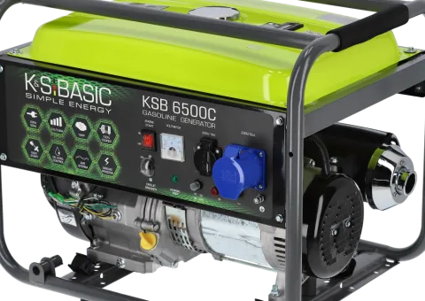 Бензиновий генератор «K&S BASIC» KSB 6500C - 3/7