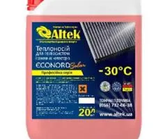 Тепло — хладоносій на основі пропіленгліколю Altek Solar-30, 20 л