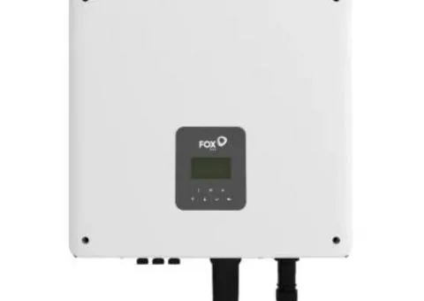 Гібридний інвертор FOX H1‑6.0‑E‑G2 WiFi (6 кВт, 1 фаза, 2 MPPT, HV)