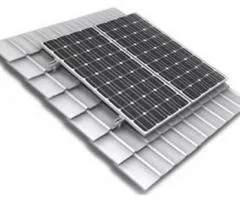 Kit for pitched roof for 6 modules, galvanized