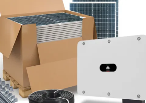 Grid-tied 30 kW rooftop station for the 'green' tariff, 'PREMIUM-30'