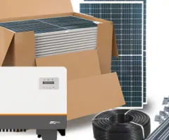 Grid-tied 30 kW station for the "green" tariff on a roof, "EDVANST-30"