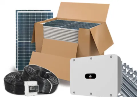 Grid-tied 50 kW station for on-site consumption on a roof