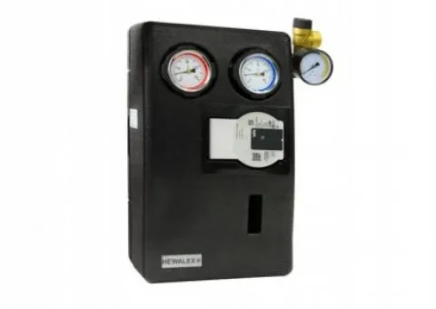 Two-line pump station Hewalex ZP2-12 ECO for solar systems up to 6 collectors up to 12 m²