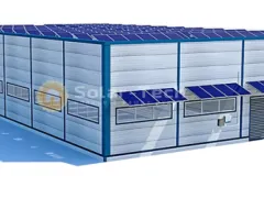 Grid-connected 100 kW power plant for the green tariff
