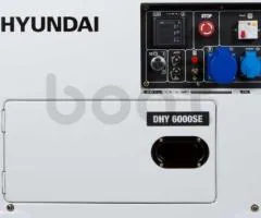 Дизельний генератор Hyundai DHY 6000SE