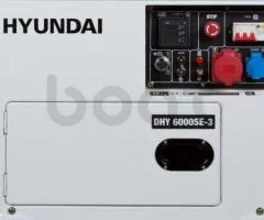 Дизельний генератор Hyundai DHY 6000SE-3