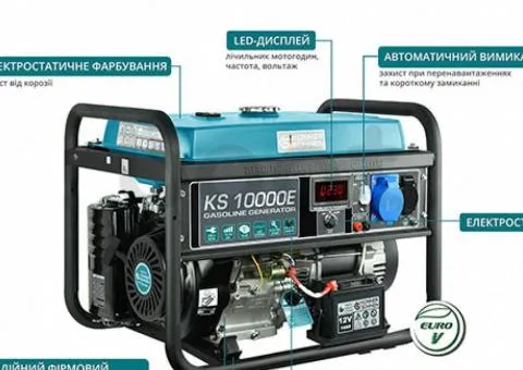 Генератор бензиновий Konner&Sohnen KS 10000E - 4/4