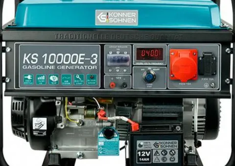 Генератор бензиновий Konner&Sohnen KS 10000E-3 - 1/5