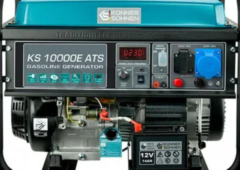 Генератор бензиновий Konner&Sohnen KS 10000E-3 ATS - 1/5