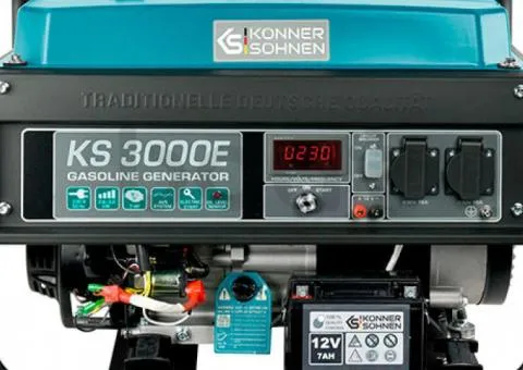 Генератор бензиновий Konner&Sohnen KS 3000E - 1/5