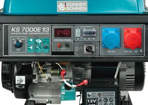 Генератор бензиновий Konner&Sohnen KS 7000E-1/3 - 1/5