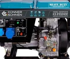 Генератор дизельний Konner&Sohnen KS 8100HDE
