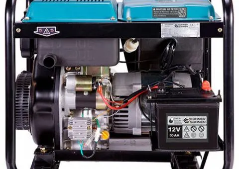 Генератор дизельний Konner&Sohnen KS 8100HDE - 2/5