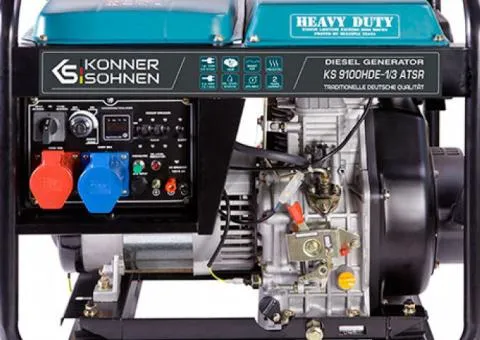 Генератор дизельний Konner&Sohnen KS 9100HDE-1/3 ATSR - 1/5