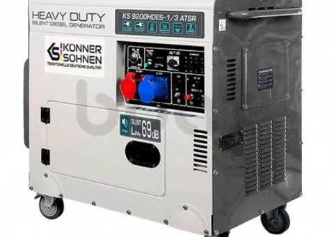 Генератор дизельний Konner&Sohnen KS 9200HDES-1/3 ATSR - 1/5