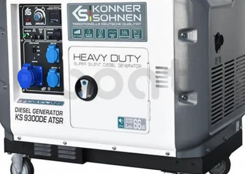 Генератор дизельний Konner&Sohnen KS 9300DE-1/3 ATSR - 1/5