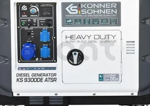 Генератор дизельний Konner&Sohnen KS 9300DE-1/3 ATSR - 2/5